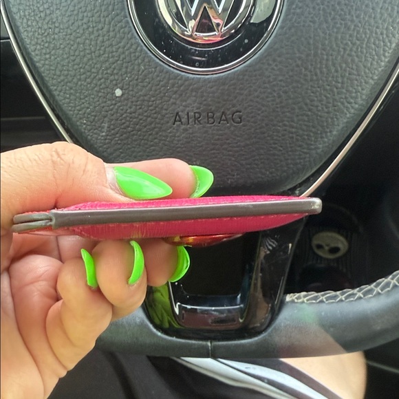 Kate Spade Red and Pink Heart Card Holder - Picture 6 of 7